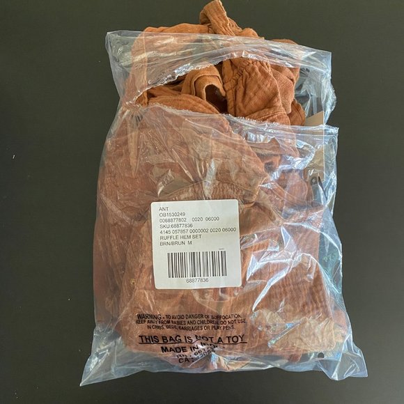 NWT By Anthropologie Two-Piece Ruffled-Hem Set - medium - Picture 5 of 5